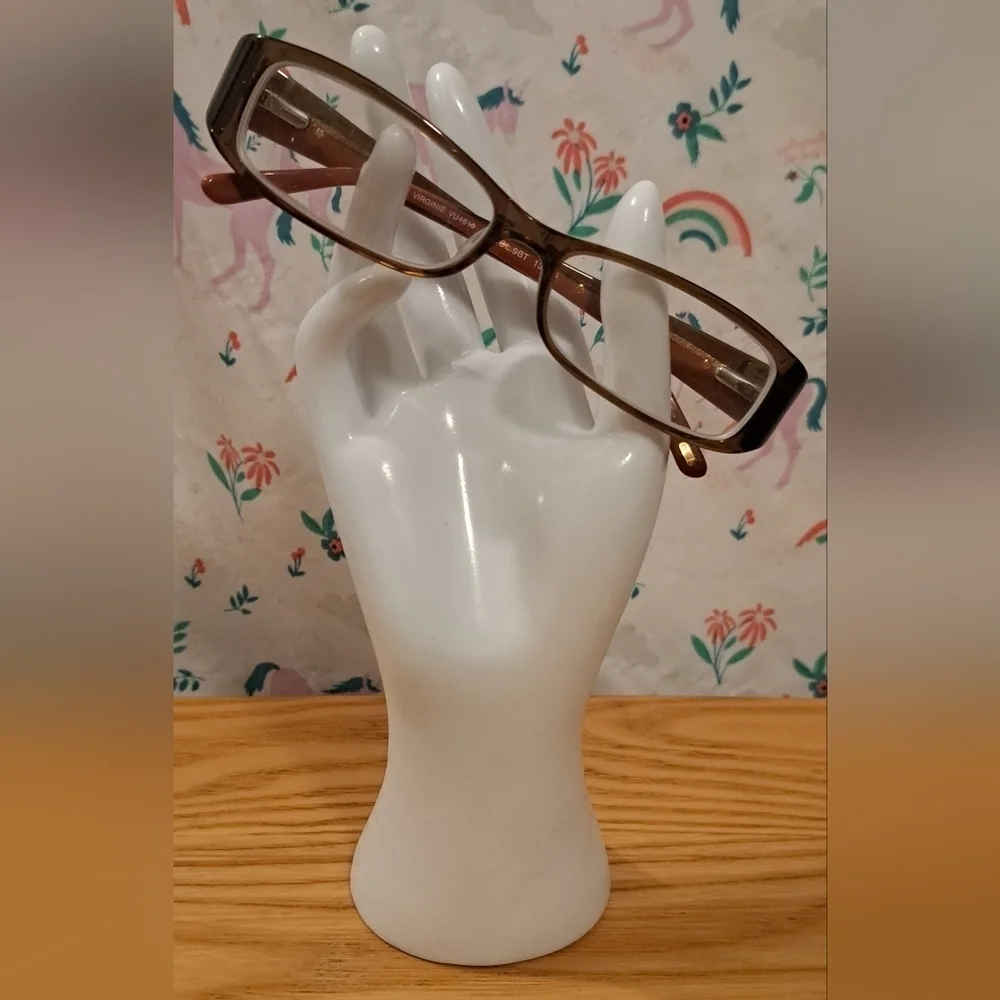 EUC Furla Virgine Mocha & Burgundy Casual Everyday Reading Eye Glasses Frames